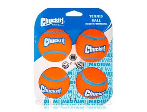 Chuckit Tennis Ball 4/pack